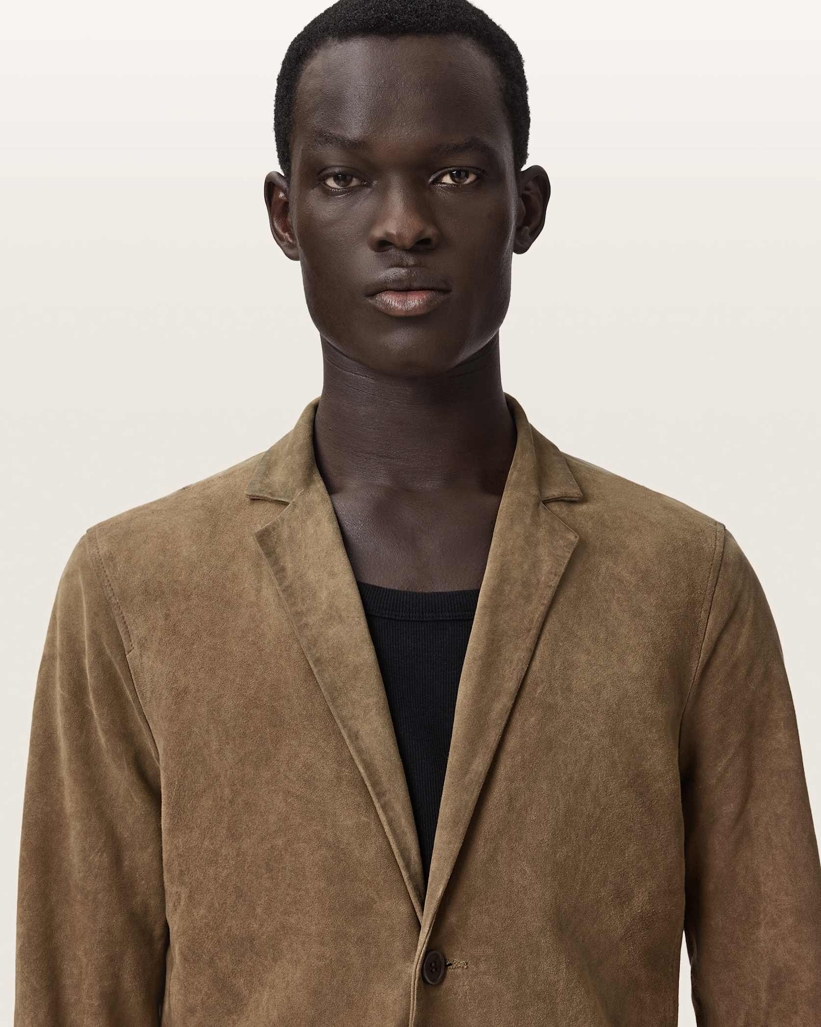 Monet Waxed Suede Blazer