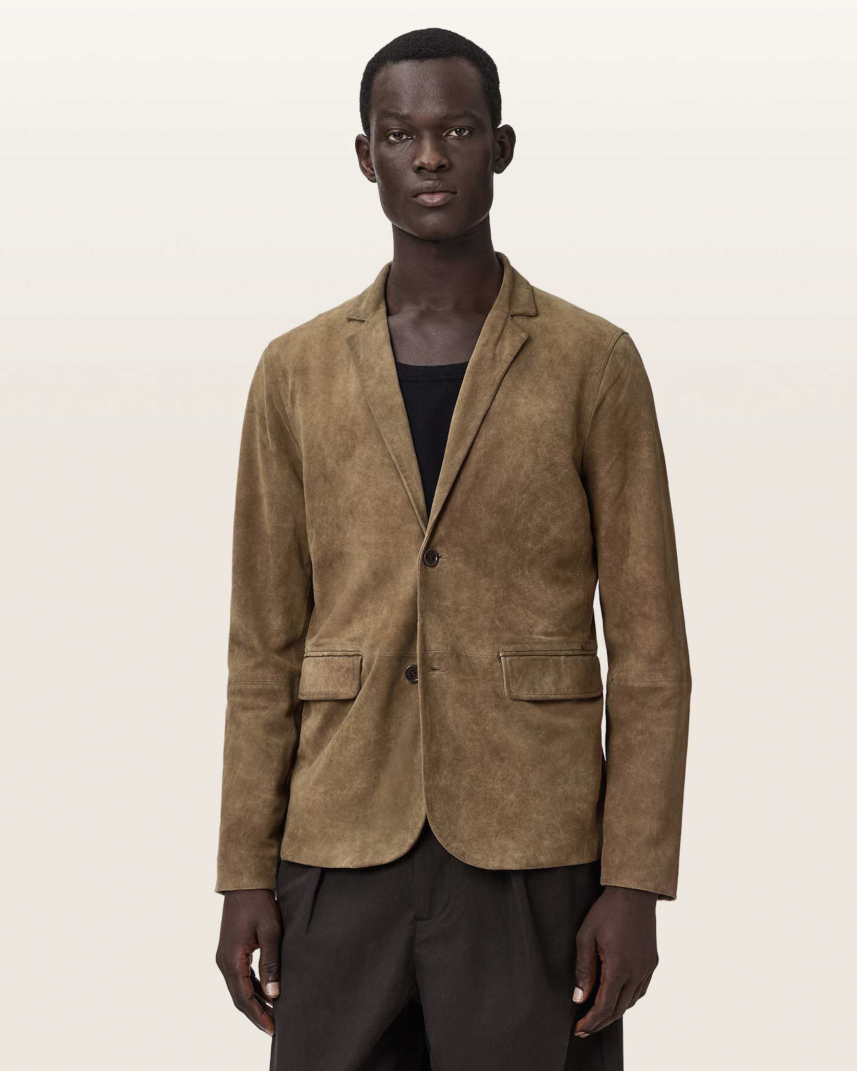 Monet Waxed Suede Blazer