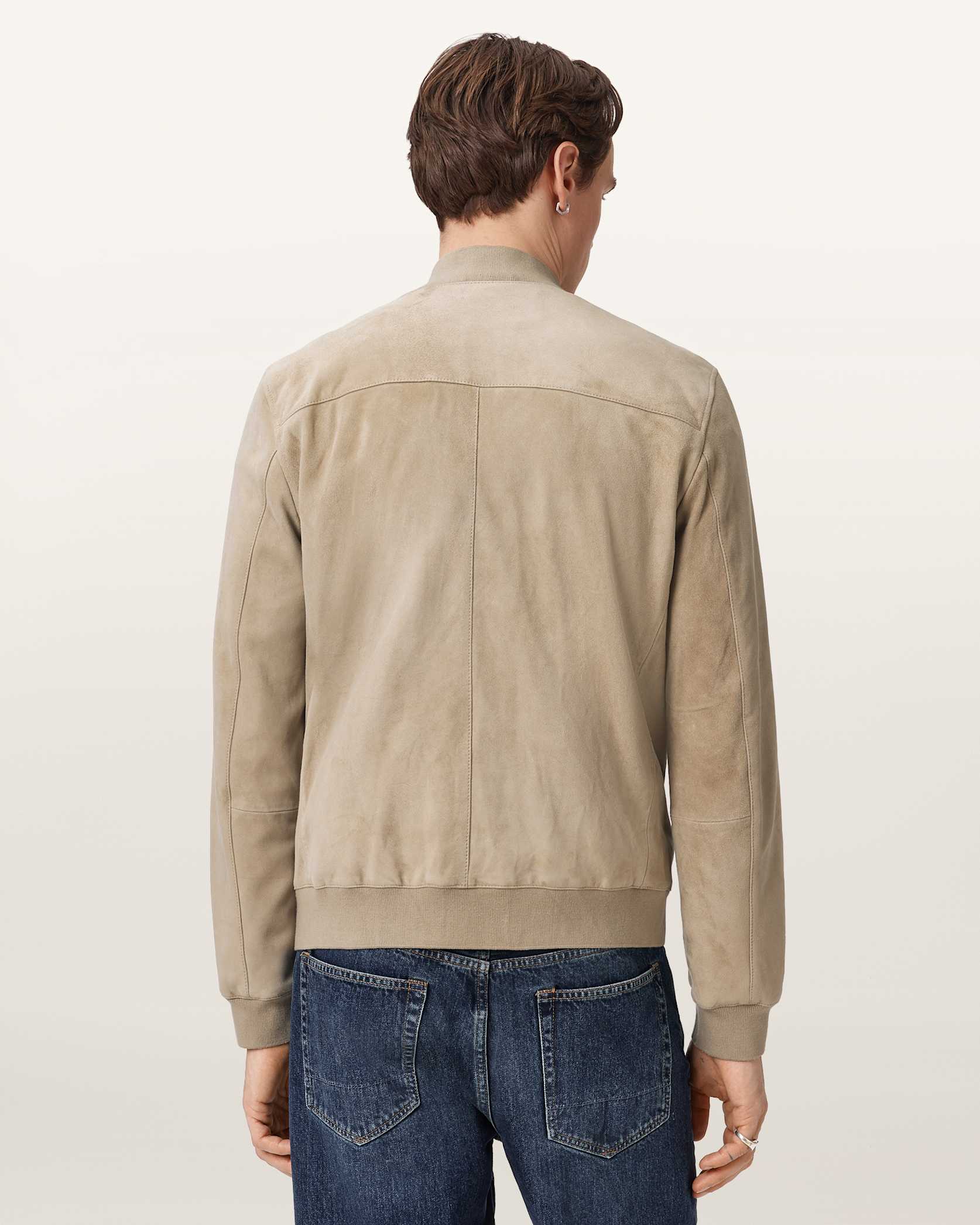 Kemble Suede Bomber Jacket