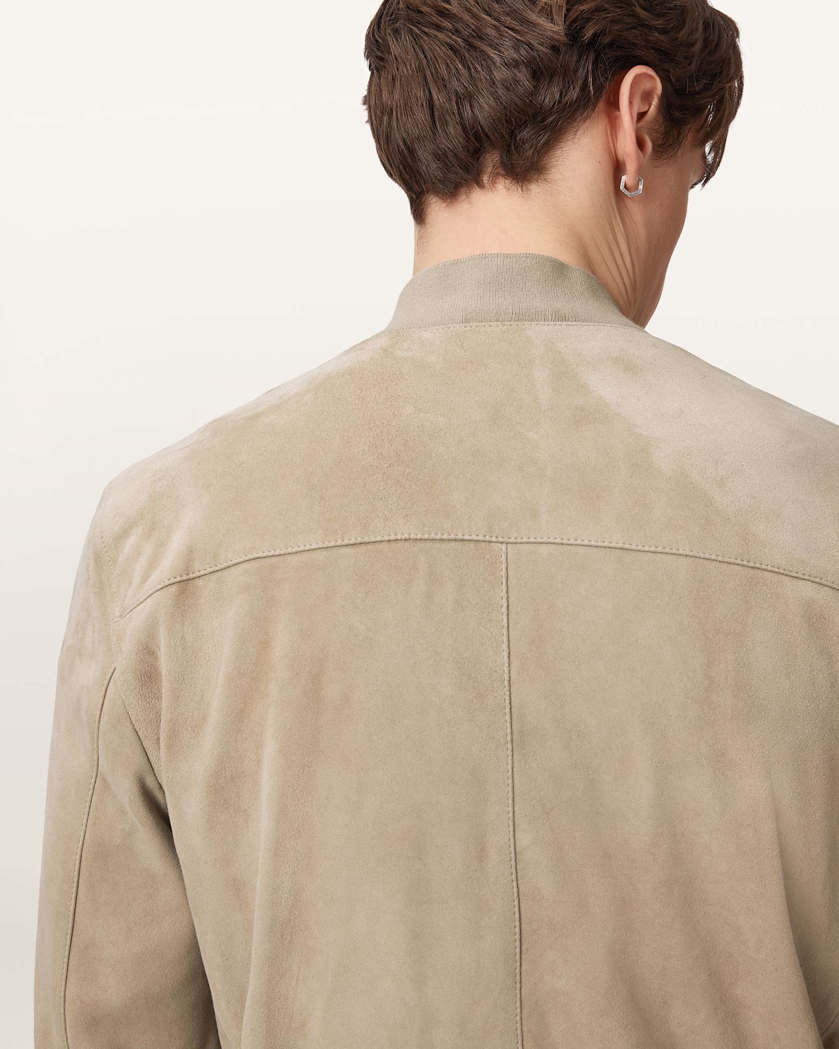 Kemble Suede Bomber Jacket