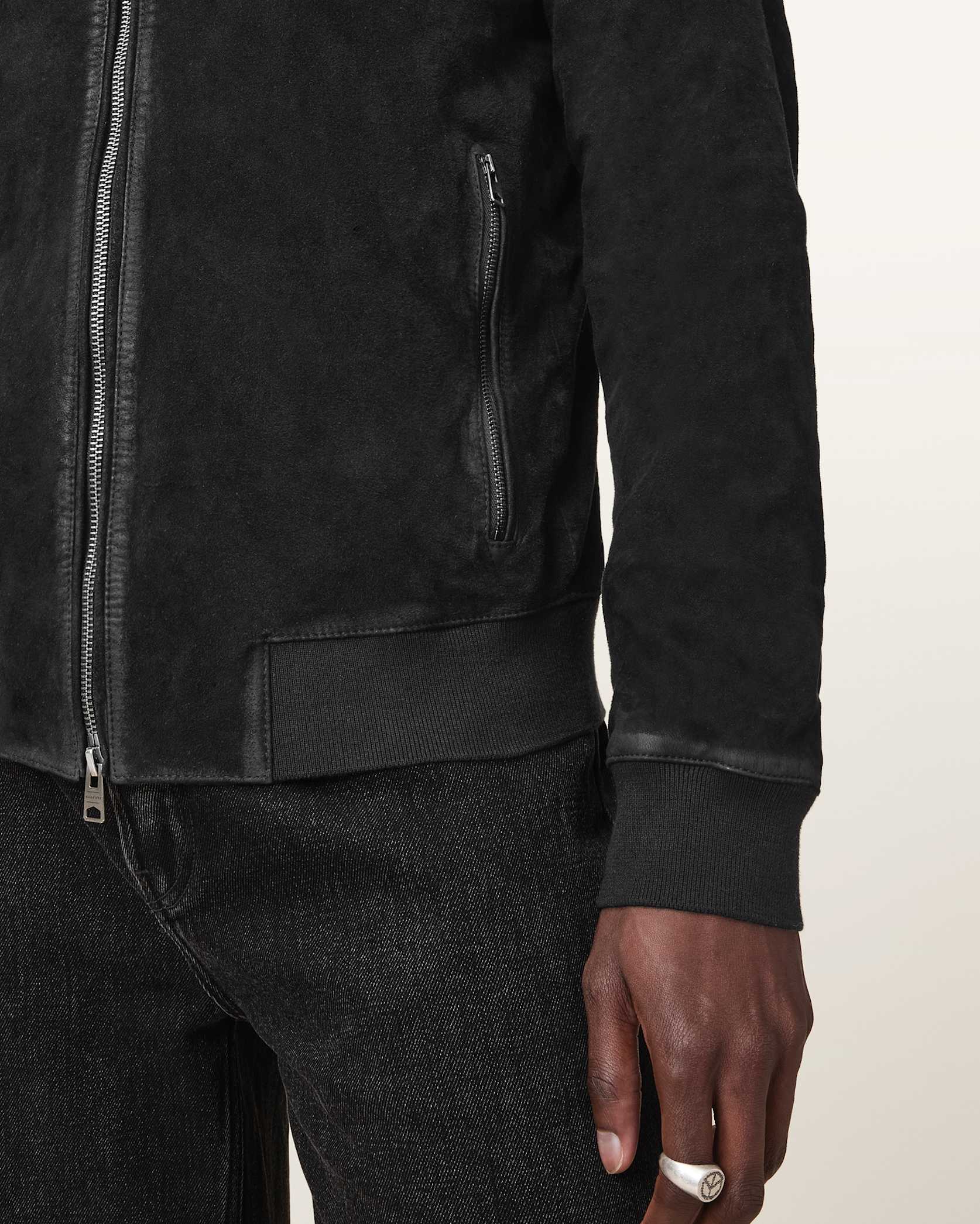 Kemble Suede Bomber Jacket