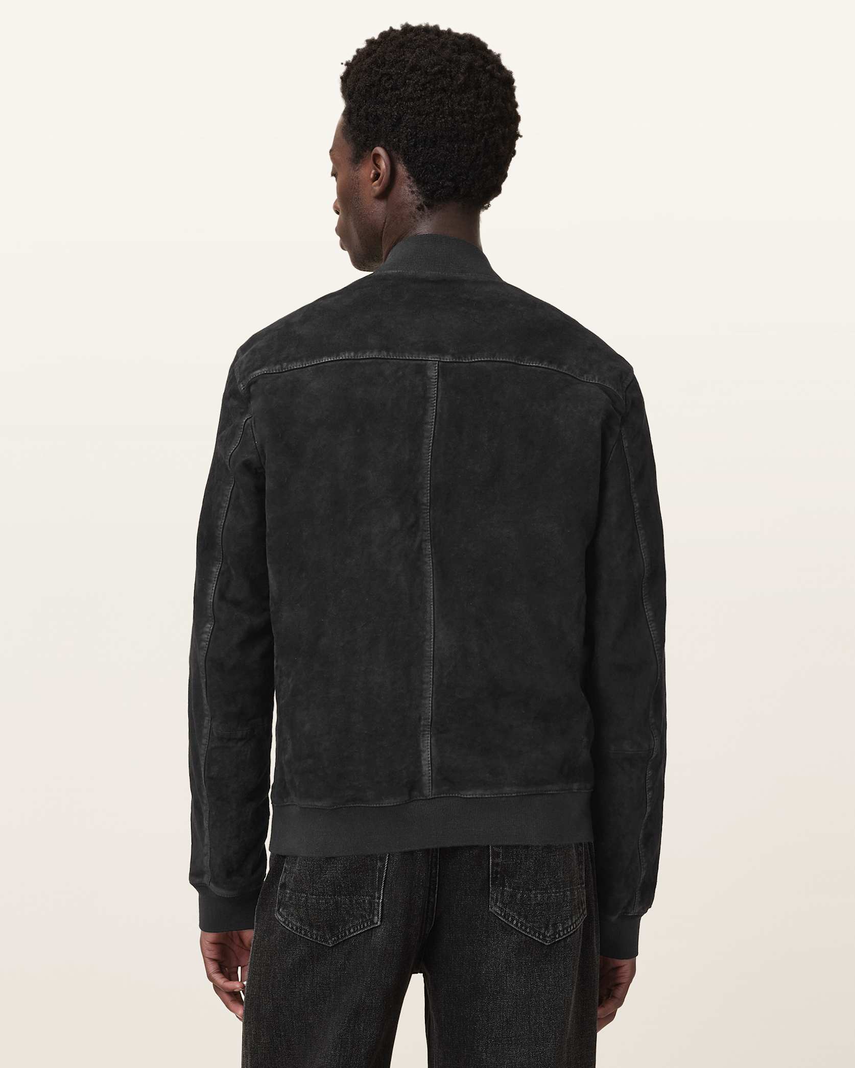 Kemble Suede Bomber Jacket