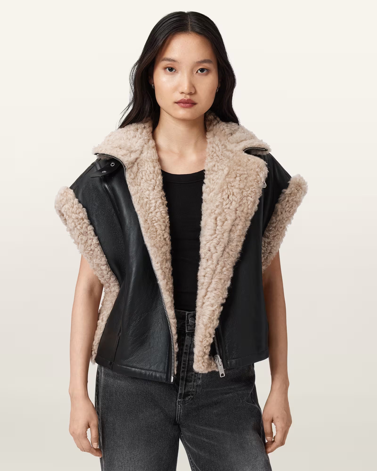 Marlin Reversible Shearling Gilet