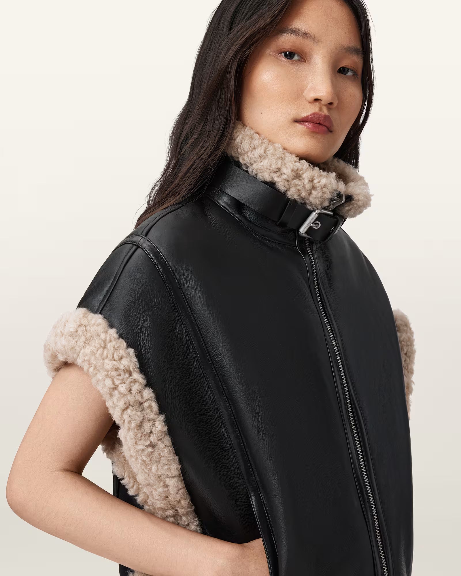 Marlin Reversible Shearling Gilet