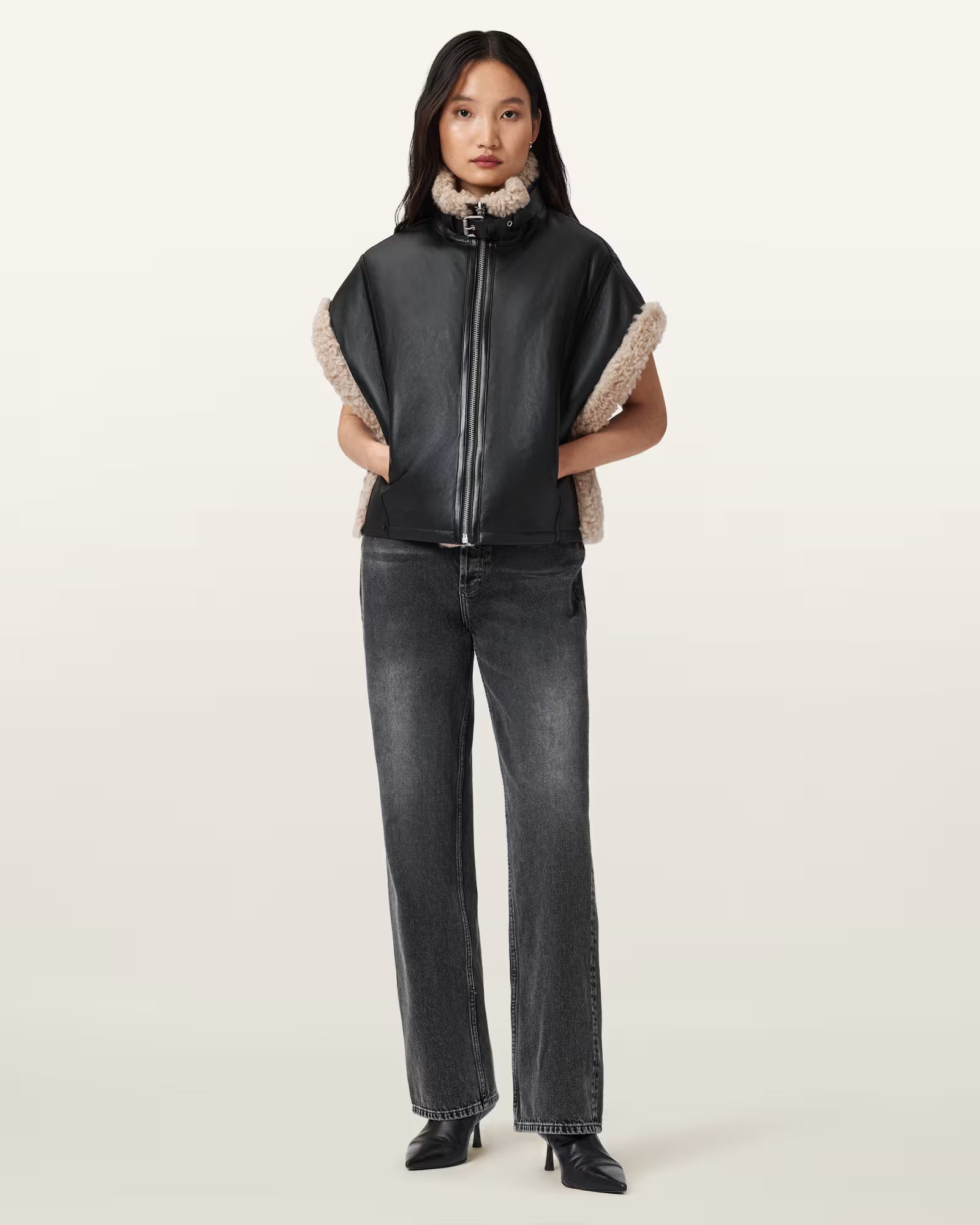 Marlin Reversible Shearling Gilet