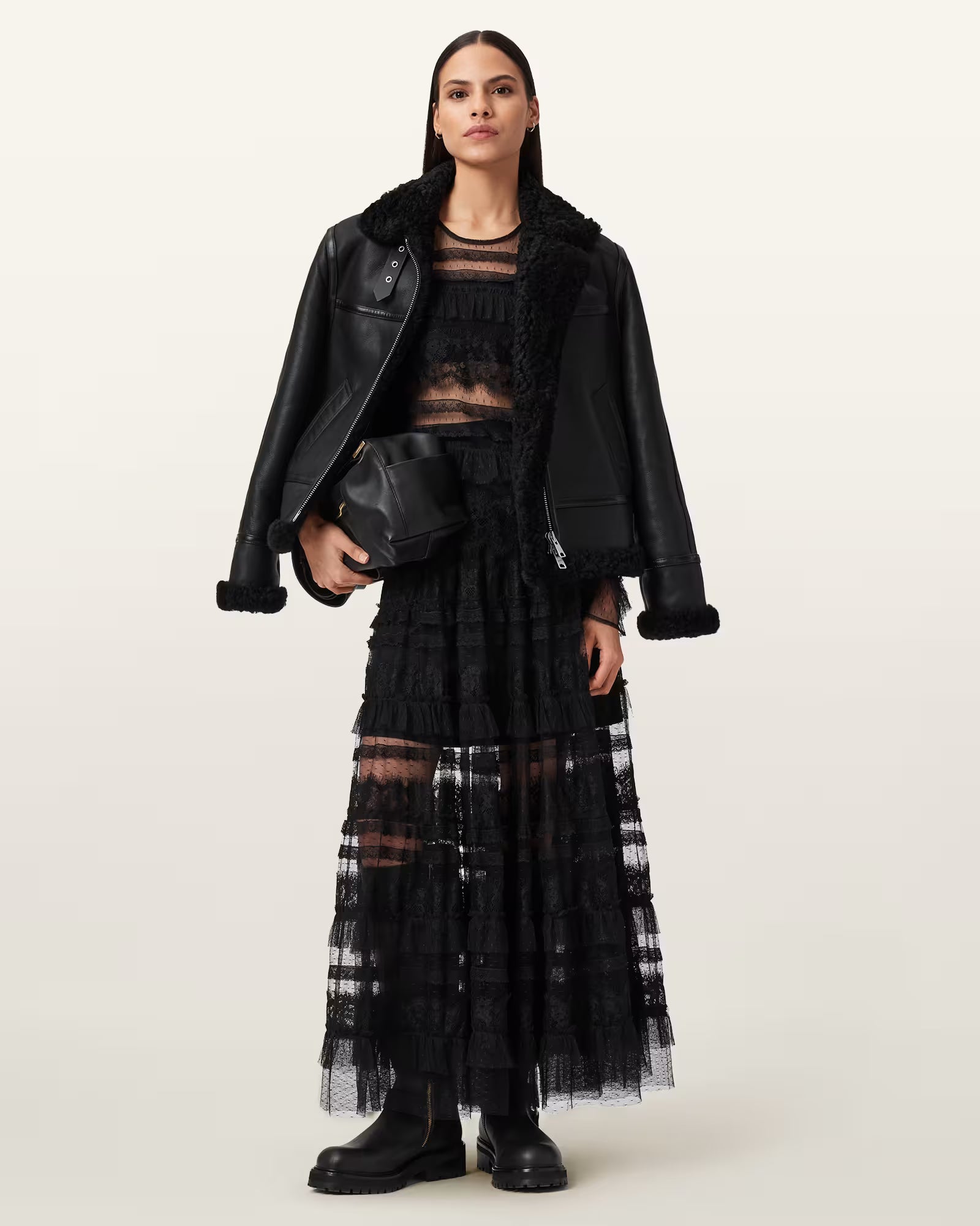 Lorel Shearling Flying Jacket