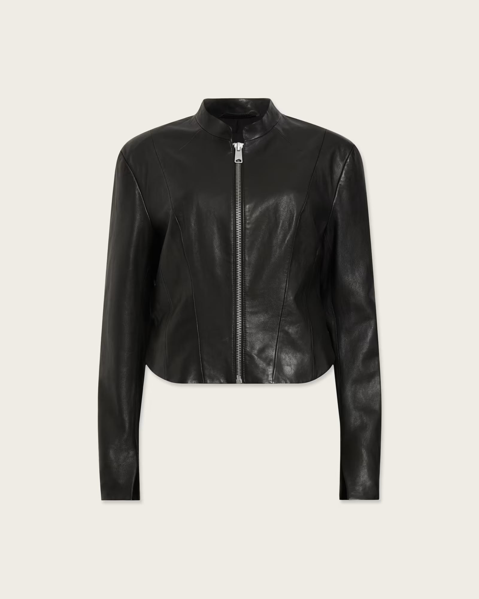 Sadler Slim Fit Leather Jacket